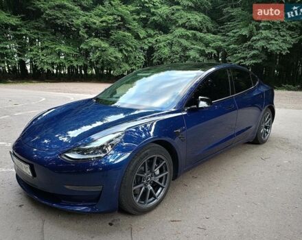 Синій Тесла Модель 3, об'ємом двигуна 0 л та пробігом 112 тис. км за 16750 $, фото 1 на Automoto.ua
