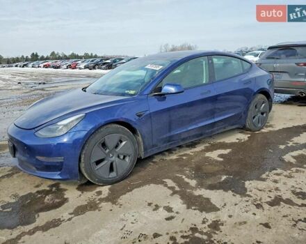 Синій Тесла Модель 3, об'ємом двигуна 0 л та пробігом 35 тис. км за 5100 $, фото 1 на Automoto.ua
