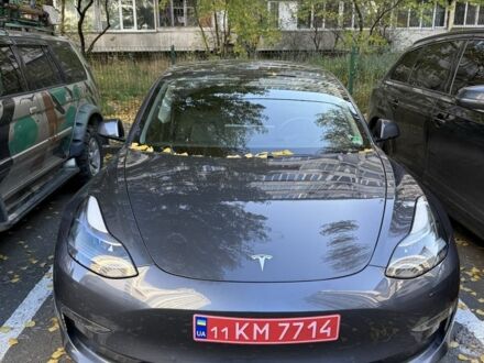 Синій Тесла Модель 3, об'ємом двигуна 0 л та пробігом 57 тис. км за 20500 $, фото 1 на Automoto.ua