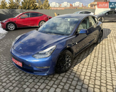 Синий Тесла Модель 3, объемом двигателя 0 л и пробегом 198 тыс. км за 15500 $, фото 1 на Automoto.ua