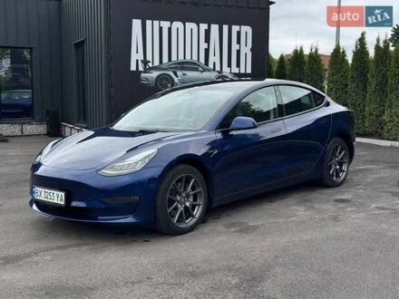 Тесла Модель 3 2022 у Каменце-Подольском на Automoto.ua Синій Тесла Модель 3, об'ємом двигуна 0 л та пробігом 141 тис. км за 19500 $, фото 1 на Automoto.ua