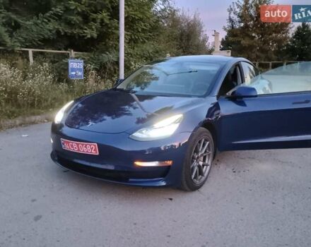 Тесла Модель 3 2022 в Самборе на Automoto.ua Синий Тесла Модель 3, объемом двигателя 0 л и пробегом 268 тыс. км за 16850 $, фото 1 на Automoto.ua