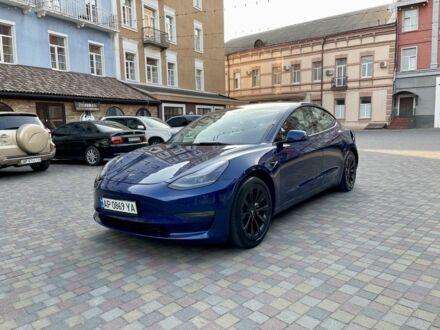 Тесла Модель 3 2022 в Запорожье на Automoto.ua Синий Тесла Модель 3, объемом двигателя 0 л и пробегом 36 тыс. км за 18000 $, фото 1 на Automoto.ua