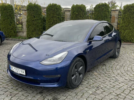 Тесла Модель 3 2022 у Жовкві на Automoto.ua Синій Тесла Модель 3, об'ємом двигуна 0 л та пробігом 53 тис. км за 22000 $, фото 1 на Automoto.ua