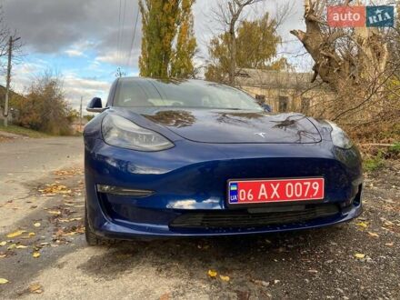 Тесла Модель 3 2022 в Василькове на Automoto.ua Синий Тесла Модель 3, объемом двигателя 0 л и пробегом 188 тыс. км за 16200 $, фото 1 на Automoto.ua