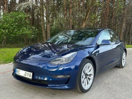 Тесла Модель 3 2022 в Львове на Automoto.ua Синий Тесла Модель 3, объемом двигателя 0 л и пробегом 22 тыс. км за 22950 $, фото 1 на Automoto.ua