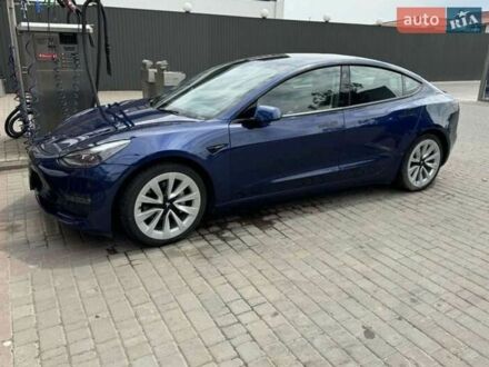 Синій Тесла Модель 3, об'ємом двигуна 0 л та пробігом 110 тис. км за 22000 $, фото 1 на Automoto.ua