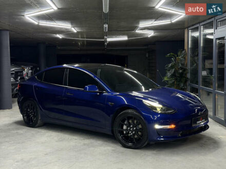 Синій Тесла Модель 3, об'ємом двигуна 0 л та пробігом 59 тис. км за 20900 $, фото 1 на Automoto.ua