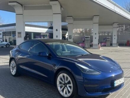 Синій Тесла Модель 3, об'ємом двигуна 0 л та пробігом 38 тис. км за 21300 $, фото 1 на Automoto.ua