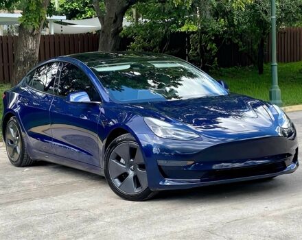 Синій Тесла Модель 3, об'ємом двигуна 0 л та пробігом 25 тис. км за 7800 $, фото 1 на Automoto.ua