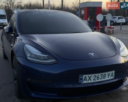 Синий Тесла Модель 3, объемом двигателя 0 л и пробегом 82 тыс. км за 19900 $, фото 1 на Automoto.ua