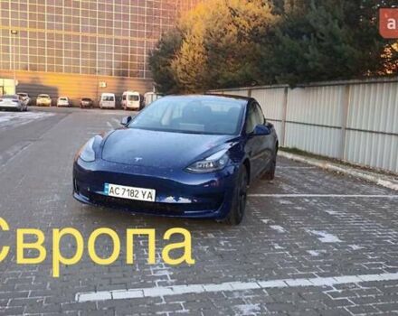 Синий Тесла Модель 3, объемом двигателя 0 л и пробегом 13 тыс. км за 23999 $, фото 1 на Automoto.ua