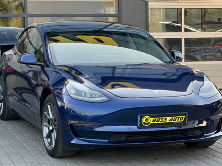 Тесла Модель 3 2022 в Ивано-Франковске на Automoto.ua Синий Тесла Модель 3, объемом двигателя 60 л и пробегом 48 тыс. км за 22990 $, фото 1 на Automoto.ua