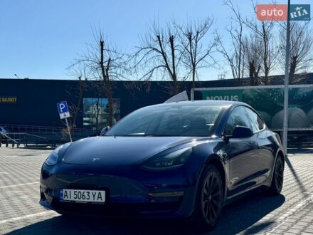 Синій Тесла Модель 3, об'ємом двигуна 0 л та пробігом 71 тис. км за 18500 $, фото 1 на Automoto.ua