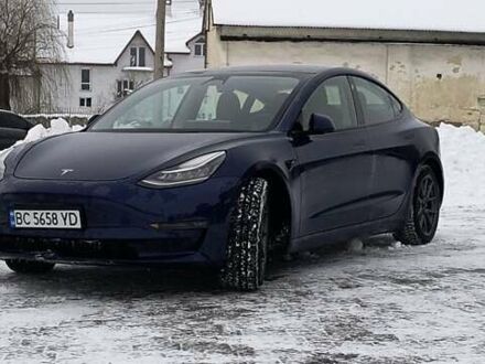 Синий Тесла Модель 3, объемом двигателя 0 л и пробегом 273 тыс. км за 16200 $, фото 1 на Automoto.ua