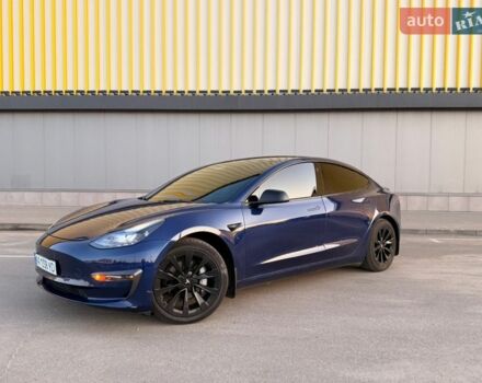 Синий Тесла Модель 3, объемом двигателя 0 л и пробегом 73 тыс. км за 18999 $, фото 1 на Automoto.ua
