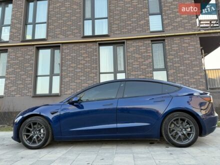 Синій Тесла Модель 3, об'ємом двигуна 0 л та пробігом 48 тис. км за 19990 $, фото 1 на Automoto.ua
