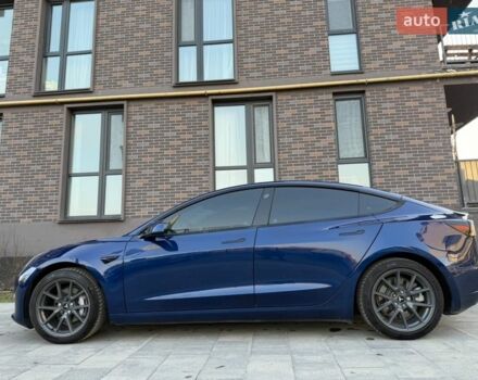 Синий Тесла Модель 3, объемом двигателя 0 л и пробегом 48 тыс. км за 19990 $, фото 1 на Automoto.ua