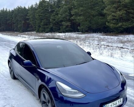 Синій Тесла Модель 3, об'ємом двигуна 0 л та пробігом 160 тис. км за 18888 $, фото 1 на Automoto.ua
