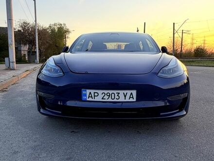 Синій Тесла Модель 3, об'ємом двигуна 0.45 л та пробігом 57 тис. км за 20800 $, фото 1 на Automoto.ua