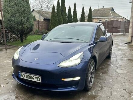 Синий Тесла Модель 3, объемом двигателя 0 л и пробегом 55 тыс. км за 21000 $, фото 1 на Automoto.ua