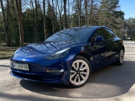 Синій Тесла Модель 3, об'ємом двигуна 0 л та пробігом 32 тис. км за 23900 $, фото 1 на Automoto.ua