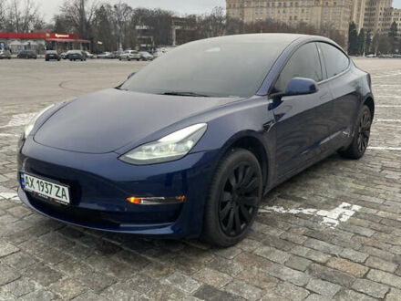 Синій Тесла Модель 3, об'ємом двигуна 0 л та пробігом 68 тис. км за 20900 $, фото 1 на Automoto.ua