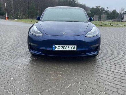 Тесла Модель 3 2022 в Львове на Automoto.ua Синий Тесла Модель 3, объемом двигателя 0 л и пробегом 23 тыс. км за 20500 $, фото 1 на Automoto.ua
