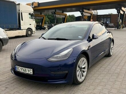 Синій Тесла Модель 3, об'ємом двигуна 0 л та пробігом 127 тис. км за 17500 $, фото 1 на Automoto.ua