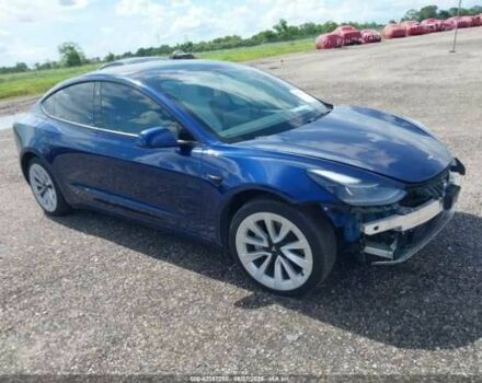 Синий Тесла Модель 3, объемом двигателя 0 л и пробегом 27 тыс. км за 6800 $, фото 1 на Automoto.ua