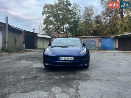 Синий Тесла Модель 3, объемом двигателя 0 л и пробегом 177 тыс. км за 18999 $, фото 1 на Automoto.ua