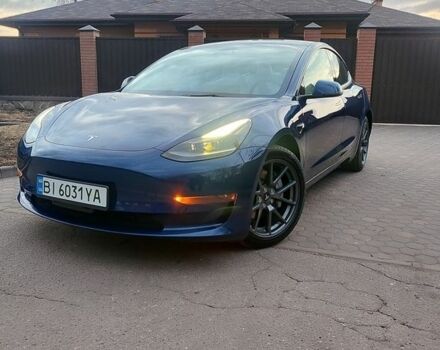 Синий Тесла Модель 3, объемом двигателя 0 л и пробегом 60 тыс. км за 19999 $, фото 1 на Automoto.ua