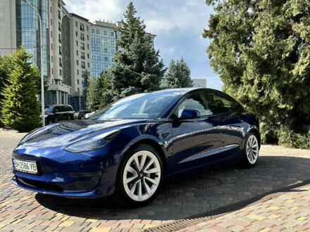 Тесла Модель 3 2022 у Одесі на Automoto.ua Синій Тесла Модель 3, об'ємом двигуна 0 л та пробігом 91 тис. км за 18900 $, фото 1 на Automoto.ua