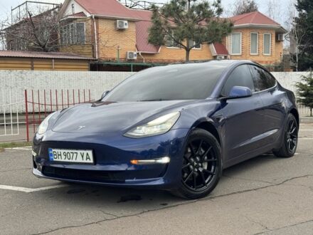 Синий Тесла Модель 3, объемом двигателя 0 л и пробегом 59 тыс. км за 20500 $, фото 1 на Automoto.ua