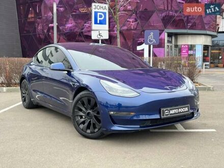 Синий Тесла Модель 3, объемом двигателя 0 л и пробегом 177 тыс. км за 18990 $, фото 1 на Automoto.ua
