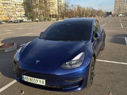 Синій Тесла Модель 3, об'ємом двигуна 0 л та пробігом 177 тис. км за 18700 $, фото 1 на Automoto.ua