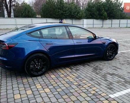 Синий Тесла Модель 3, объемом двигателя 0 л и пробегом 12 тыс. км за 23500 $, фото 1 на Automoto.ua