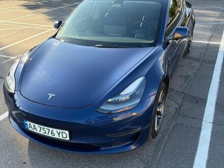 Синій Тесла Модель 3, об'ємом двигуна 0 л та пробігом 99 тис. км за 19100 $, фото 1 на Automoto.ua