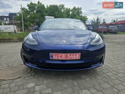 Синий Тесла Модель 3, объемом двигателя 0 л и пробегом 86 тыс. км за 19250 $, фото 1 на Automoto.ua