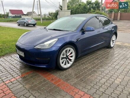 Синій Тесла Модель 3, об'ємом двигуна 0 л та пробігом 170 тис. км за 19999 $, фото 1 на Automoto.ua