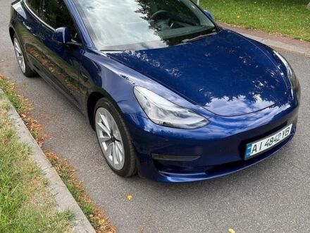 Синій Тесла Модель 3, об'ємом двигуна 0 л та пробігом 73 тис. км за 22000 $, фото 1 на Automoto.ua