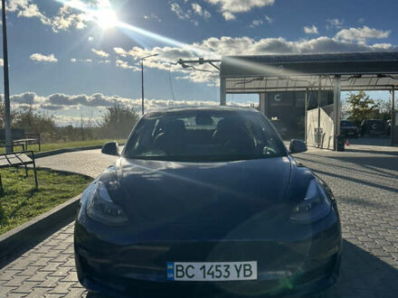 Синій Тесла Модель 3, об'ємом двигуна 0 л та пробігом 102 тис. км за 17600 $, фото 1 на Automoto.ua