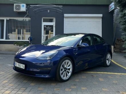 Синій Тесла Модель 3, об'ємом двигуна 0 л та пробігом 26 тис. км за 23500 $, фото 1 на Automoto.ua