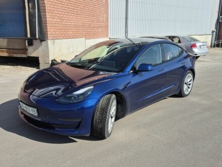 Синій Тесла Модель 3, об'ємом двигуна 0 л та пробігом 101 тис. км за 17999 $, фото 1 на Automoto.ua