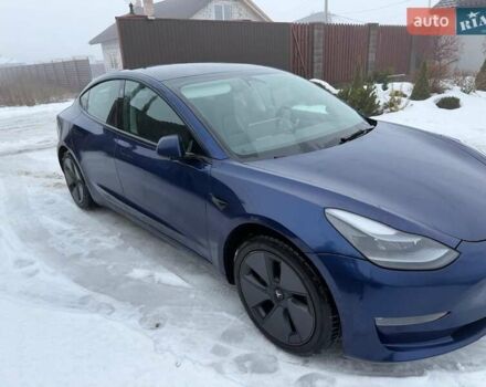 Синій Тесла Модель 3, об'ємом двигуна 0 л та пробігом 133 тис. км за 17999 $, фото 1 на Automoto.ua