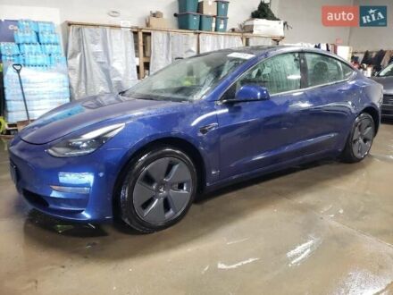 Тесла Модель 3 2022 в Львове на Automoto.ua Синий Тесла Модель 3, объемом двигателя 0 л и пробегом 142 тыс. км за 12300 $, фото 1 на Automoto.ua