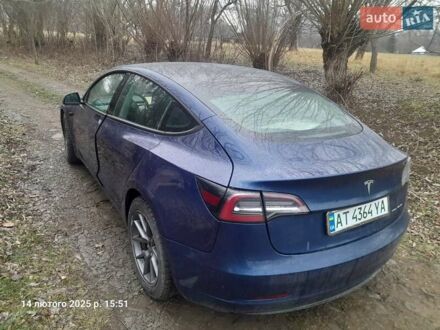 Синий Тесла Модель 3, объемом двигателя 0 л и пробегом 67 тыс. км за 19500 $, фото 1 на Automoto.ua