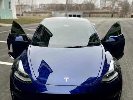 Синій Тесла Модель 3, об'ємом двигуна 0 л та пробігом 15 тис. км за 32500 $, фото 1 на Automoto.ua