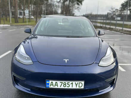 Синий Тесла Модель 3, объемом двигателя 0 л и пробегом 192 тыс. км за 15500 $, фото 1 на Automoto.ua