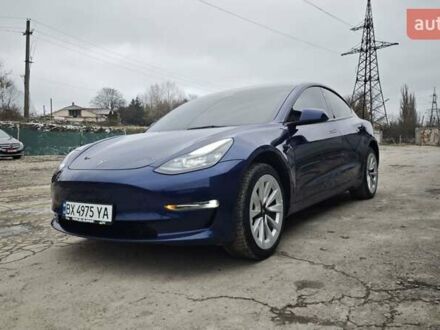 Синій Тесла Модель 3, об'ємом двигуна 0 л та пробігом 121 тис. км за 19500 $, фото 1 на Automoto.ua